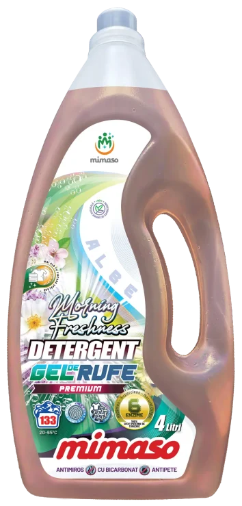 Detergent lichid pentru rufe albe – curățare eficientă și parfum revigorant „Morning Freshness” 4 L